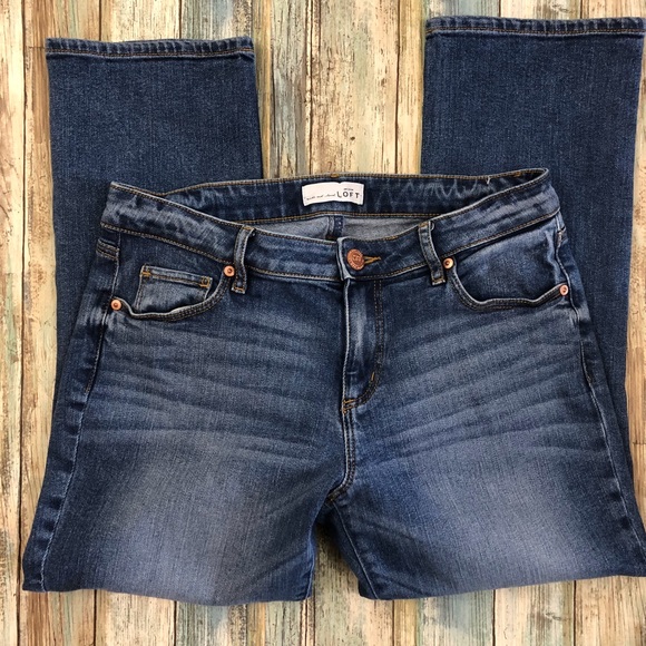 LOFT Denim - Loft Curvy Kick Crop Jeans